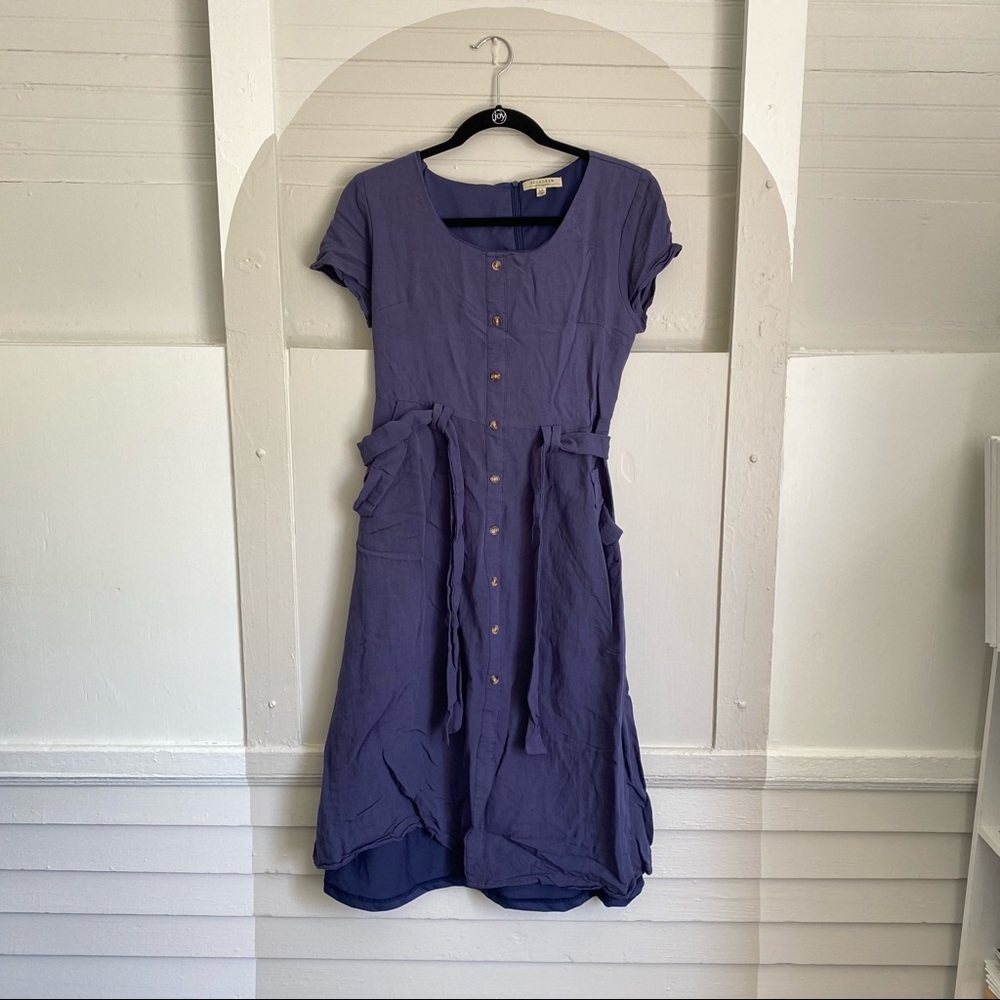 Midi Navy boutique dress
